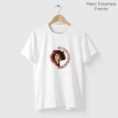 Camiseta Amazônia LEÃO LOGO – BRANCO - cód 2209