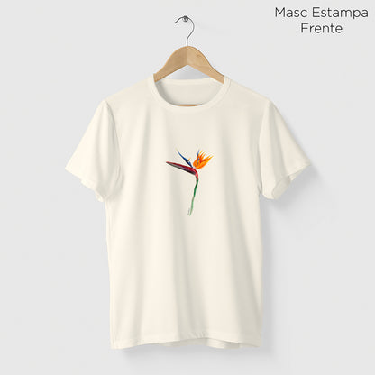 Camiseta Amazônia STRELITZIA – OFF WHITE - cód 2210