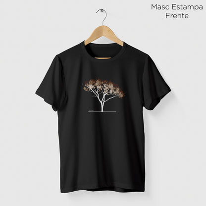Camiseta Amazônia AQUARELA ÁRVORE – PRETO - cód 2212