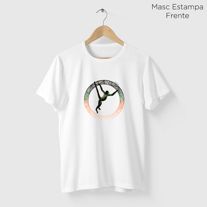 Camiseta Amazônia MACACO LOGO – BRANCO - cód 2216