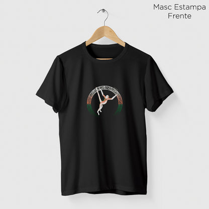 Camiseta Amazônia MACACO LOGO – PRETO - cód 2216