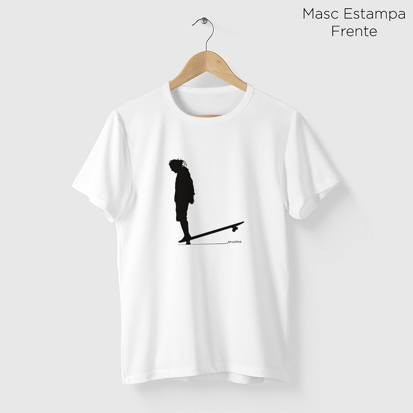 Camiseta Amazônia SK8 – BRANCO - cód 2219