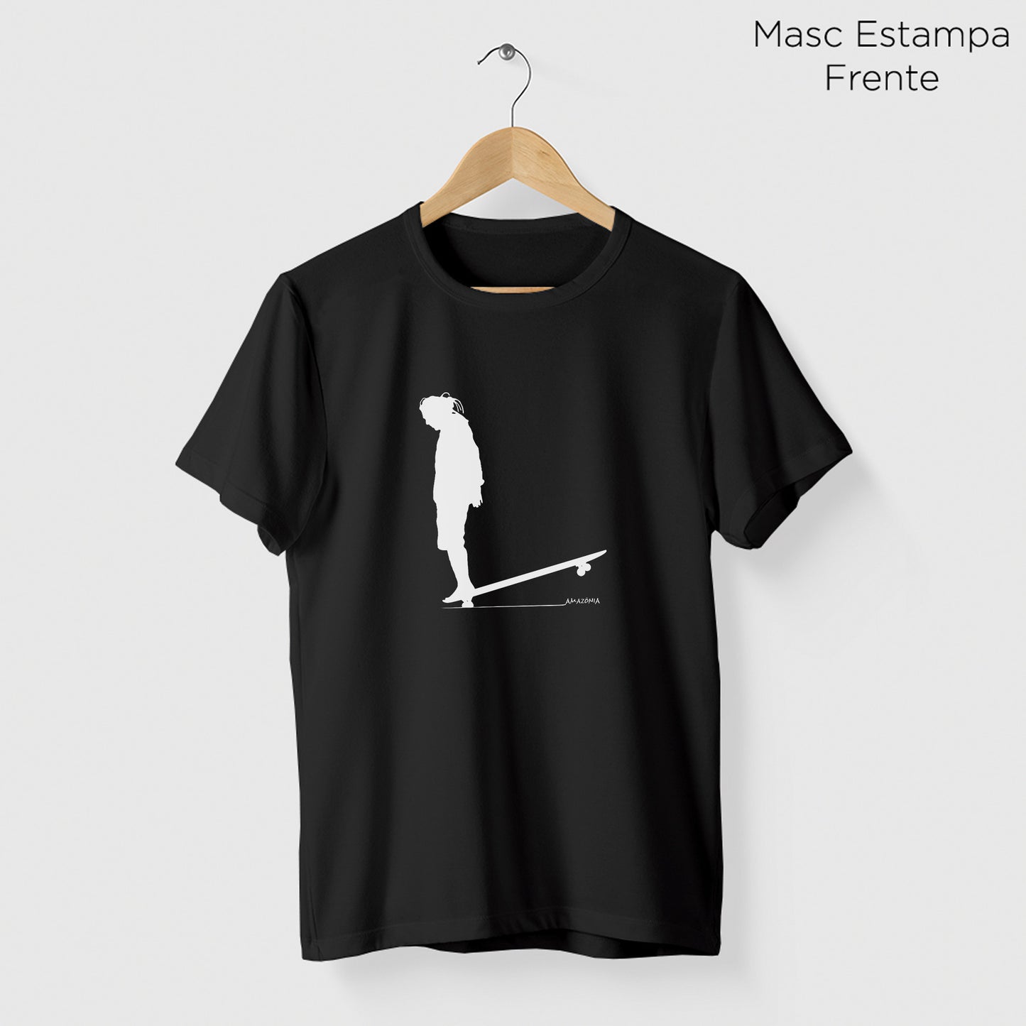 Camiseta Amazônia SK8 – PRETO - cód 2219