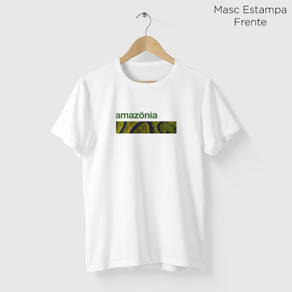 Camiseta Amazônia BIOMA AMAZÔNIA – BRANCO - cód 2225