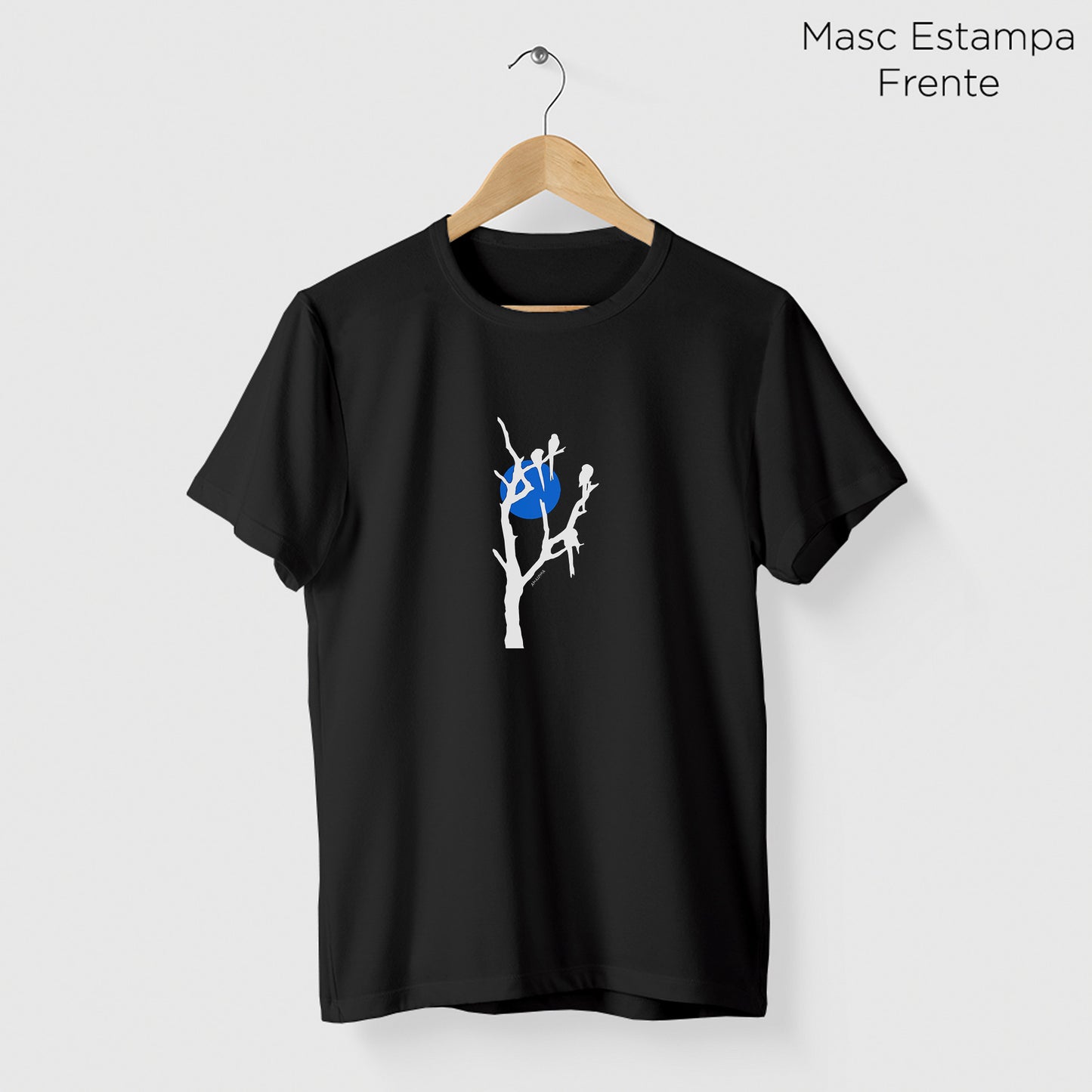 Camiseta Amazônia ENTRE GALHOS - PRETO - cód 2231