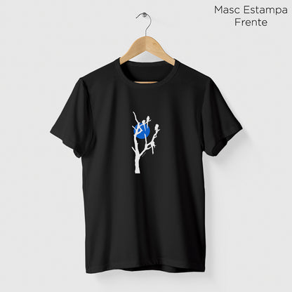 Camiseta Amazônia ENTRE GALHOS - PRETO - cód 2231