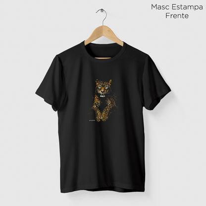 Camiseta Amazônia SILÊNCIO SELVAGEM - PRETO - cód 2256
