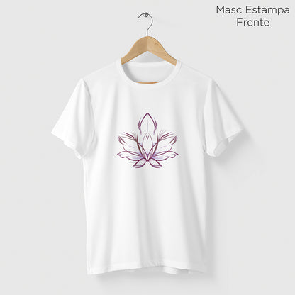 Camiseta Amazônia FLOR DE LUZ - BRANCO - cód 2259