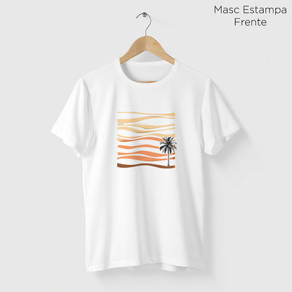 Camiseta Amazônia VENTO HORIZONTE - BRANCO - cód 2268