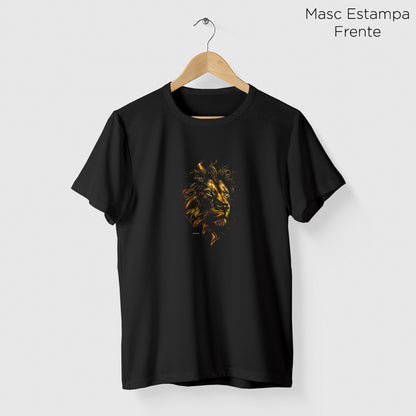 Camiseta Amazônia GOLDEN LION - PRETO - cód 2271