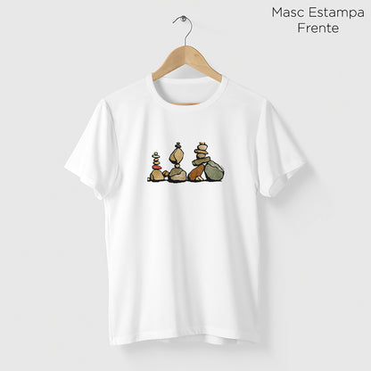 Camiseta Amazônia EQUILÍBRIO - BRANCO - cód 2278