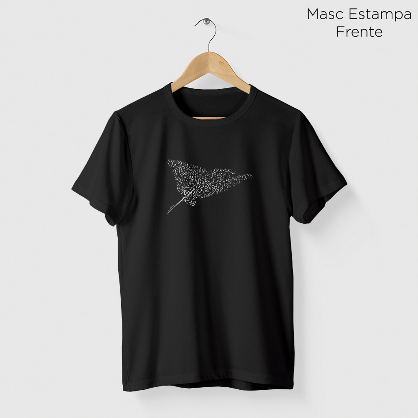 Camiseta Amazônia ARRAIA - PRETO - cód 2284