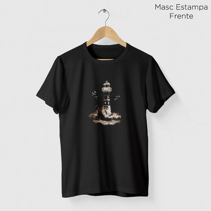 Camiseta Amazônia FAROL - PRETO - cód 2288