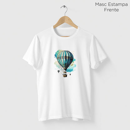 Camiseta Amazônia BALÃO - BRANCO - cód 2289