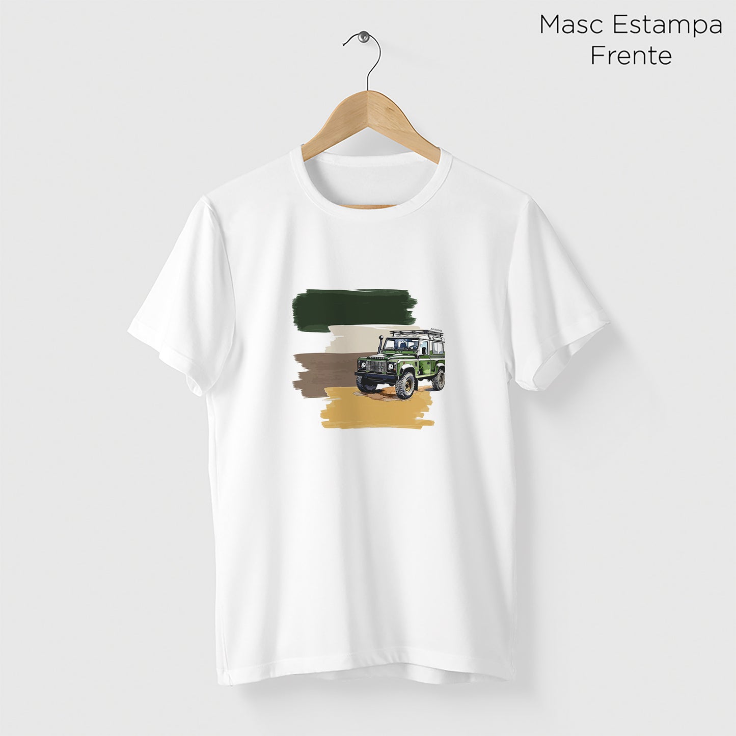 Camiseta Amazônia OFF-ROAD - BRANCO - cód 2302