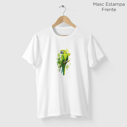 Camiseta Amazônia GREEN BIRD - BRANCO - cód 2303