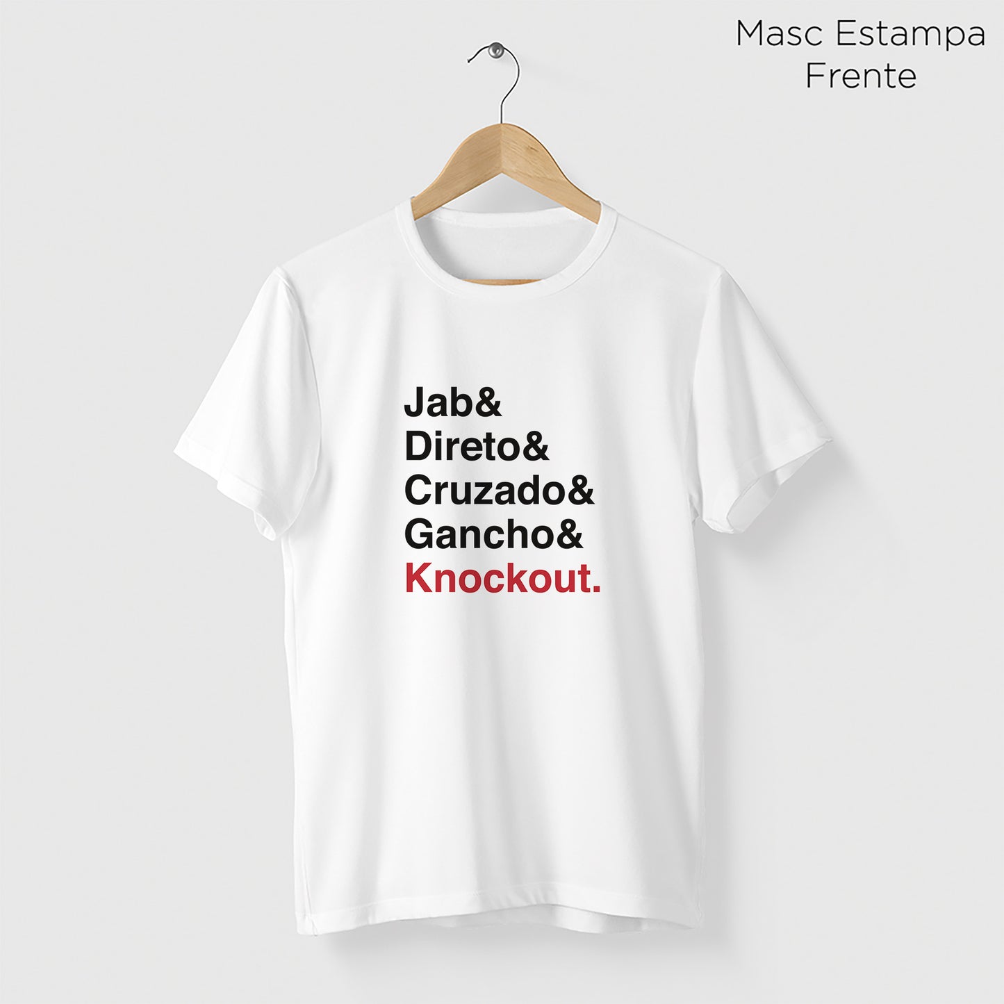 Camiseta Amazônia BOXE GOLPES – BRANCO - cód 2316