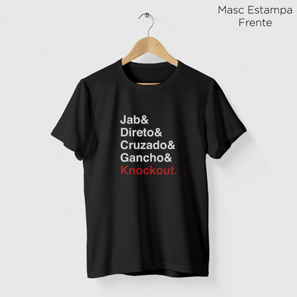 Camiseta Amazônia BOXE GOLPES – PRETO - cód 2316