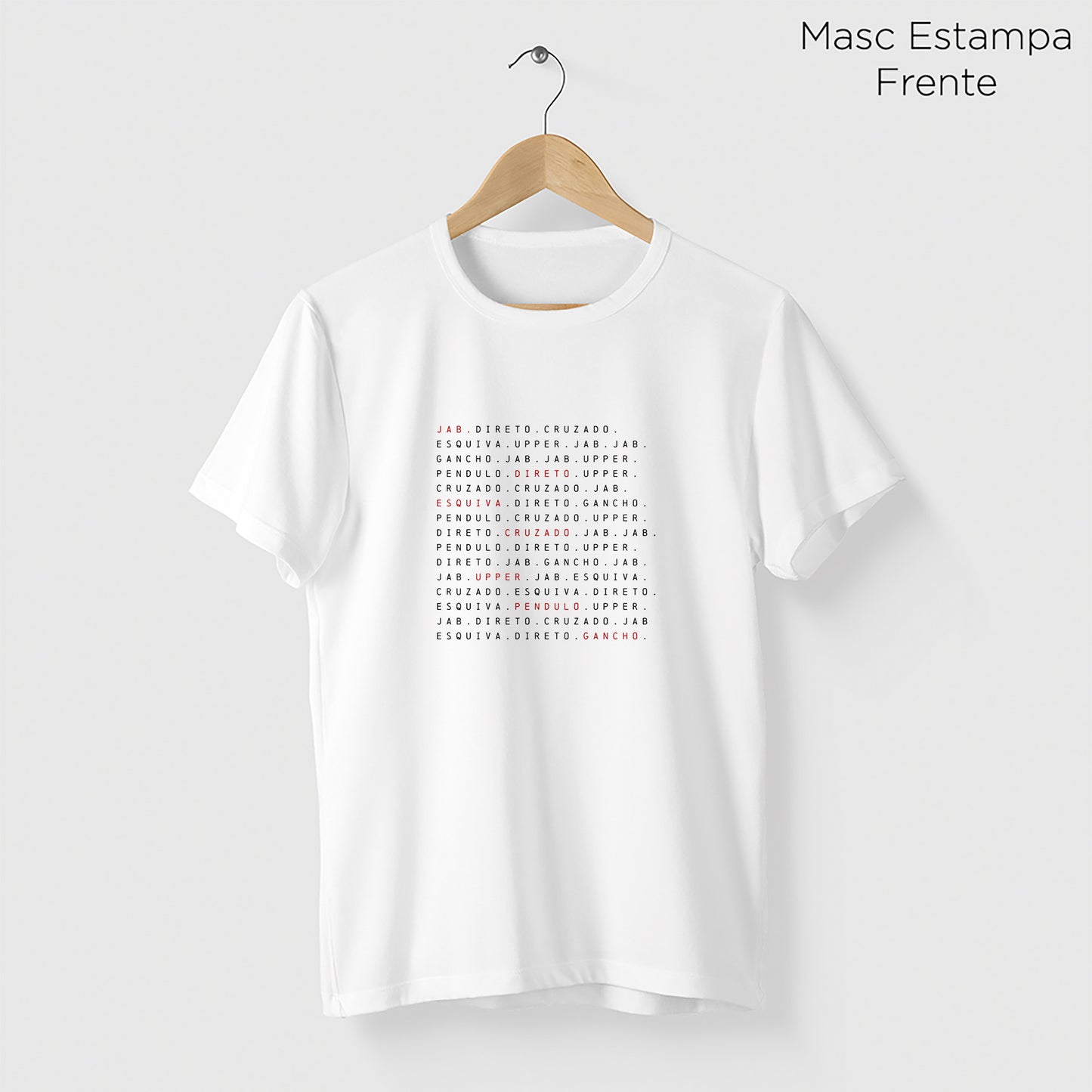 Camiseta Amazônia BOXE SEQUÊNCIA – BRANCO - cód 2317