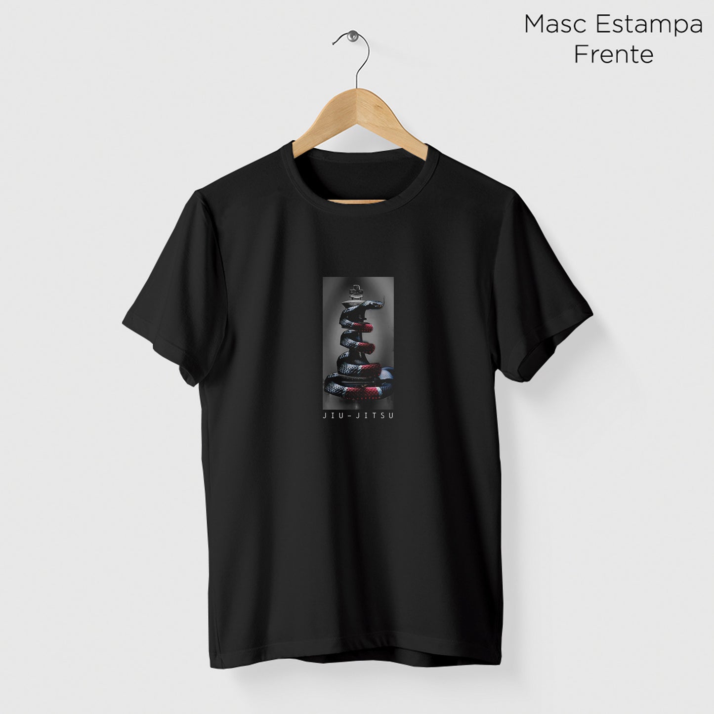 Camiseta Amazônia COBRA CORAL – PRETO - cód 2321
