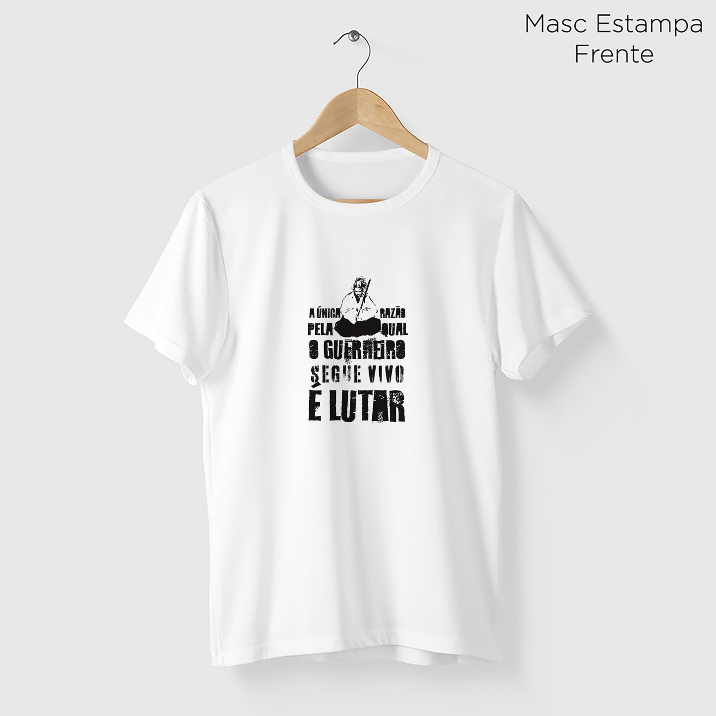 Camiseta Amazônia GUERREIRO – BRANCO - cód 2323