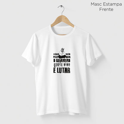 Camiseta Amazônia GUERREIRO – BRANCO - cód 2323