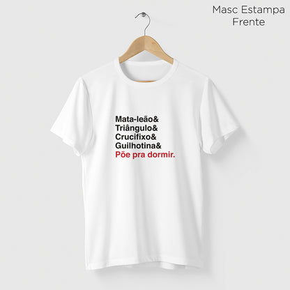 Camiseta Amazônia JIU-JITSU GOLPES – BRANCO - cód 2325