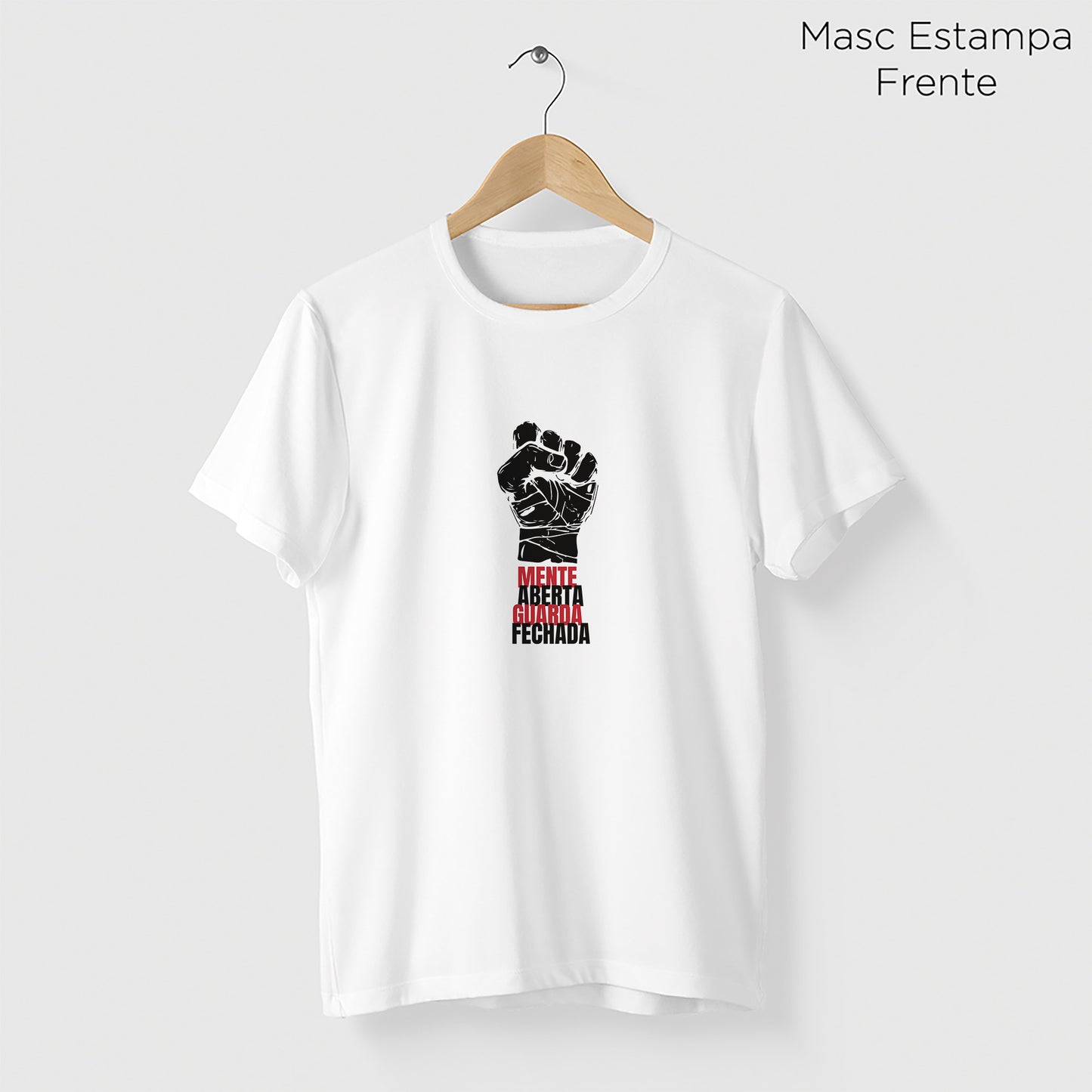 Camiseta Amazônia MENTE ABERTA – BRANCO - cód 2328