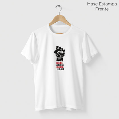 Camiseta Amazônia MENTE ABERTA – BRANCO - cód 2328