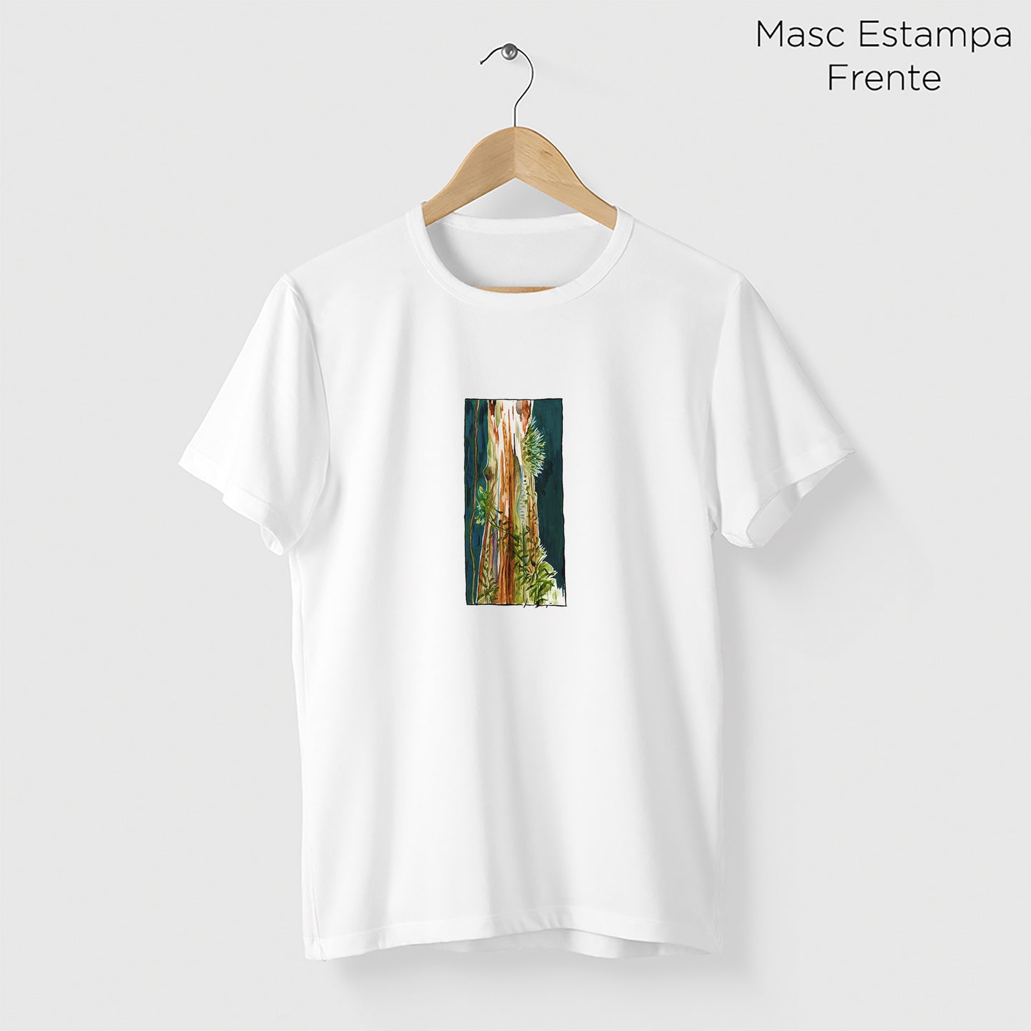 Camiseta Amazônia GUARANTÃ - BRANCO - cód 2337