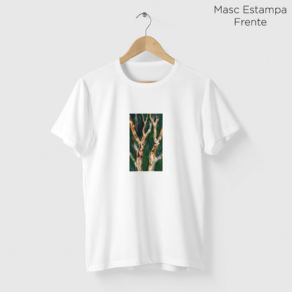 Camiseta Amazônia PAU-FERRO - BRANCO - cód 2338