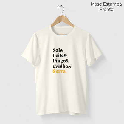 Camiseta Amazônia SERRO DO QUEIJO - OFF WHITE - cód 2355