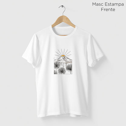 Camiseta Amazônia PICO DO ITAMBÉ - BRANCO - cód 2356