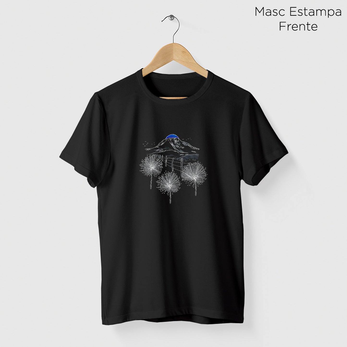 Camiseta Amazônia PICO DO ITAMBÉ - PRETO - cód 2356