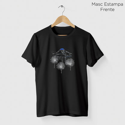 Camiseta Amazônia PICO DO ITAMBÉ - PRETO - cód 2356