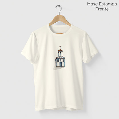 Camiseta Amazônia IGREJA DIAMANTINA - OFF WHITE - cód 2358