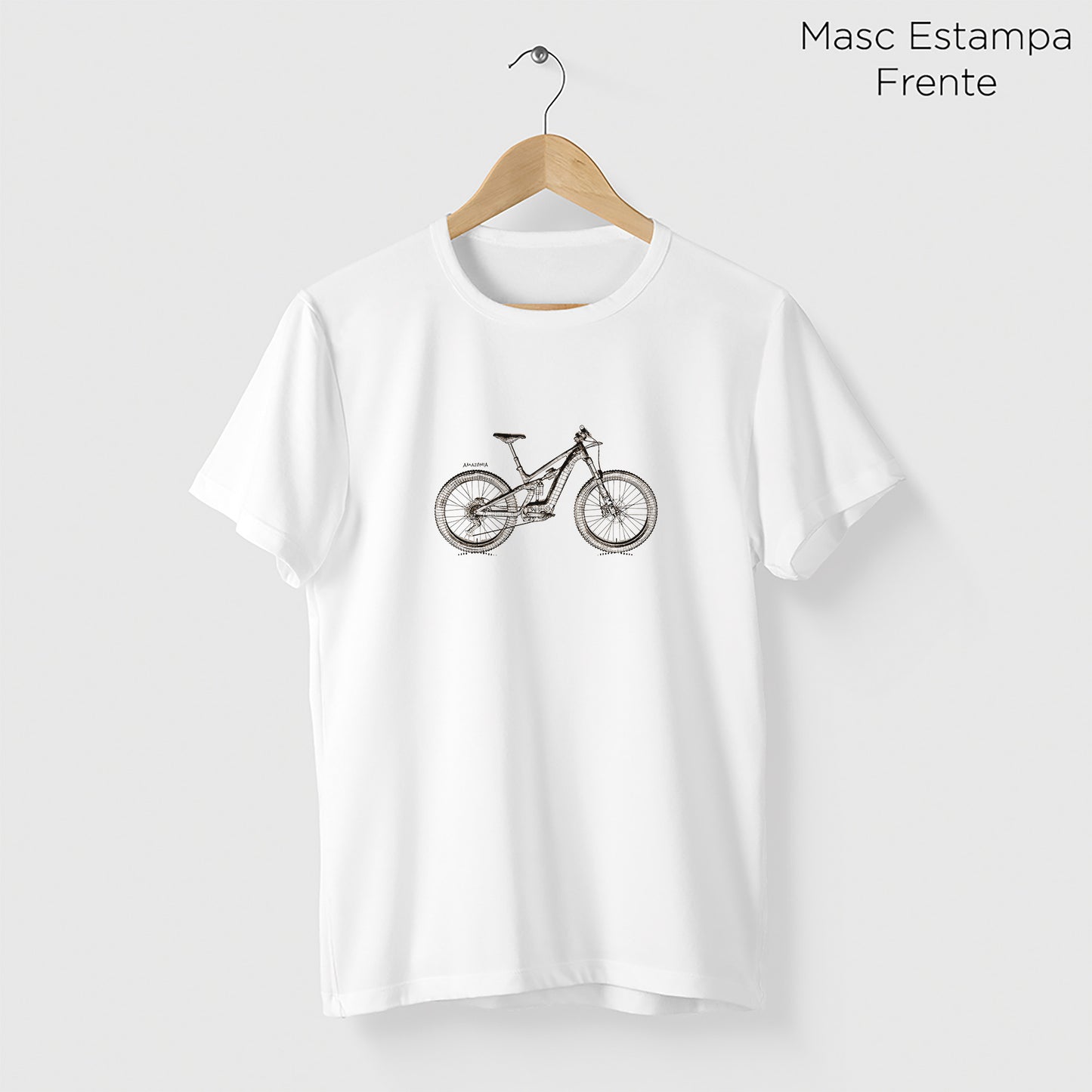 Camiseta Amazônia MTB GRÁFICA – BRANCO - cód 2359