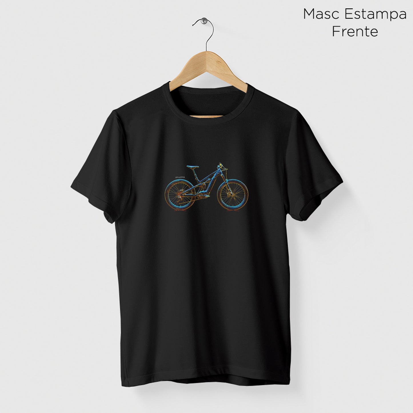 Camiseta Amazônia MTB GRÁFICA – PRETO - cód 2359