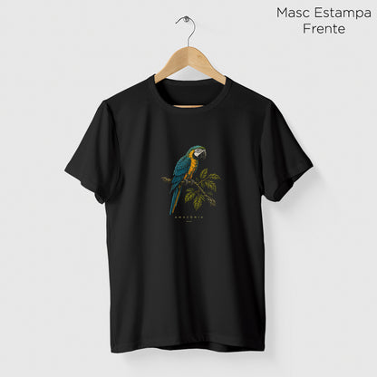 Camiseta Amazônia CANINDÉ - PRETO - cód 2418