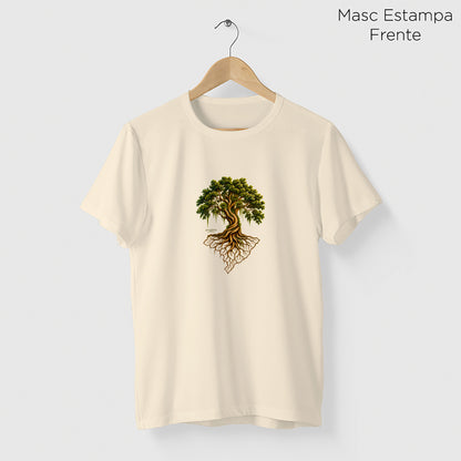 Camiseta Amazônia TERRA BRASILIS - BEGE - cód 2423