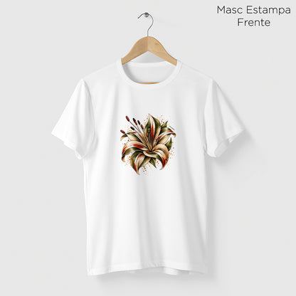 Camiseta Amazônia FLOR DA TERRA - BRANCO - cód 2430