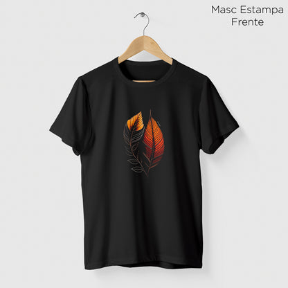 Camiseta Amazônia BIOFOLHA - PRETO - cód 2120
