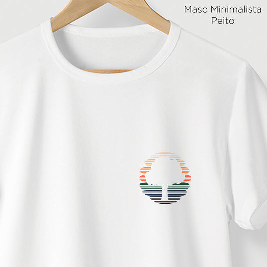 Camiseta Amazônia PANTONE LOGO - BRANCO - cód 2123