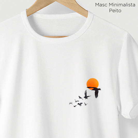 Camiseta Amazônia REVOADA - BRANCO - cód 2134