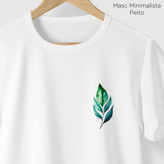 Camiseta Amazônia FOLHARTE - BRANCO - cód 2137