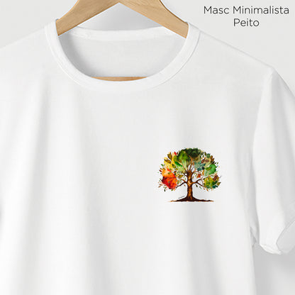 Camiseta Amazônia BIOTREE - BRANCO - cód 2138