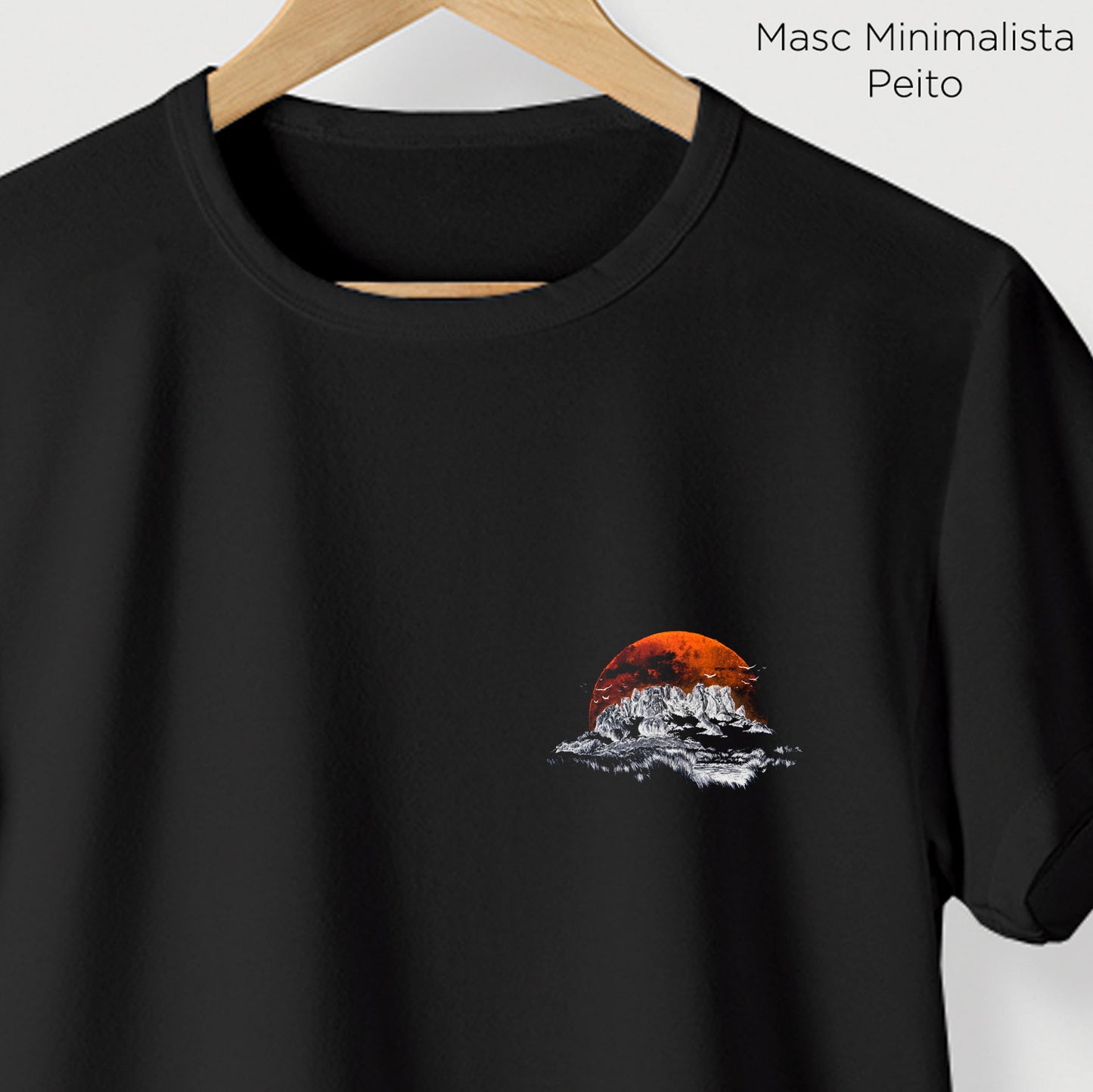 Camiseta Amazônia PARQUE NACIONAL DO ITATIAIA - PRETO - cód 2144