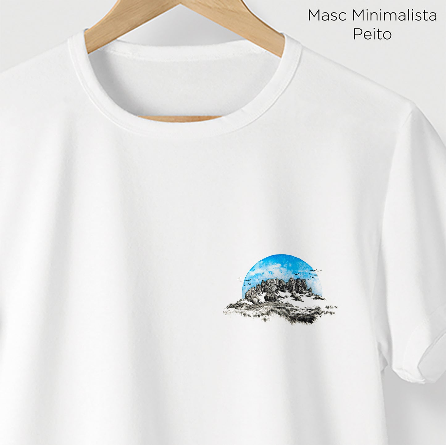 Camiseta Amazônia PARQUE NACIONAL DO ITATIAIA - BRANCO - cód 2144
