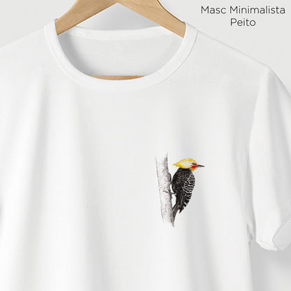 Camiseta Amazônia PICA-PAU - BRANCO - cód 2145