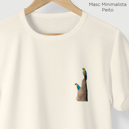 Camiseta Amazônia TRONCO ARARA - OFF WHITE - cód 2147